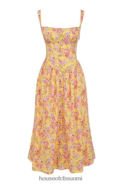 House of CB tatiana butter print midi sundress Z000Z246 vaatetus