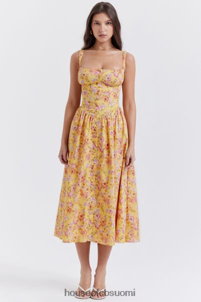 House of CB tatiana butter print midi sundress Z000Z246 vaatetus