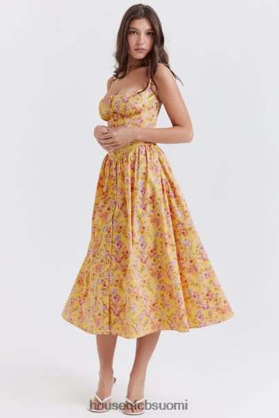 House of CB tatiana butter print midi sundress Z000Z246 vaatetus