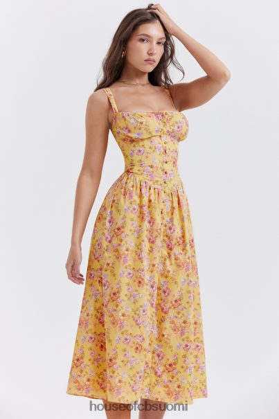House of CB tatiana butter print midi sundress Z000Z246 vaatetus