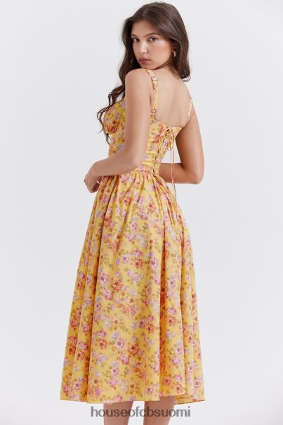House of CB tatiana butter print midi sundress Z000Z246 vaatetus