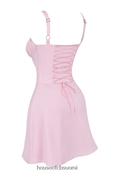 House of CB carlotta baby pink korsetti minimekko Z000Z258 vaatetus