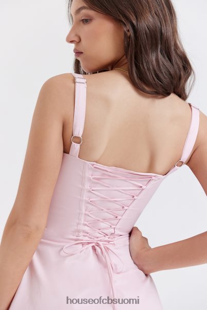 House of CB carlotta baby pink korsetti minimekko Z000Z258 vaatetus