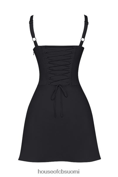 House of CB carlotta musta korsetti minimekko Z000Z269 vaatetus