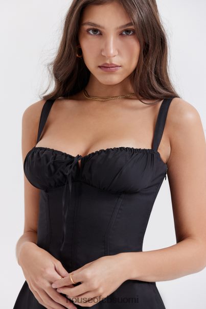 House of CB carlotta musta korsetti minimekko Z000Z269 vaatetus