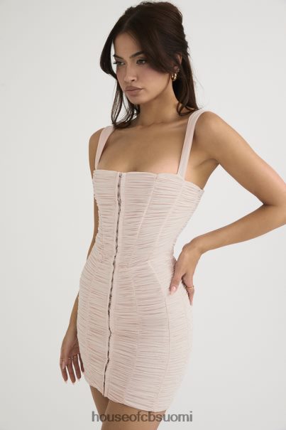 House of CB cate crystal rypytetty mesh-minimekko Z000Z476 vaatetus