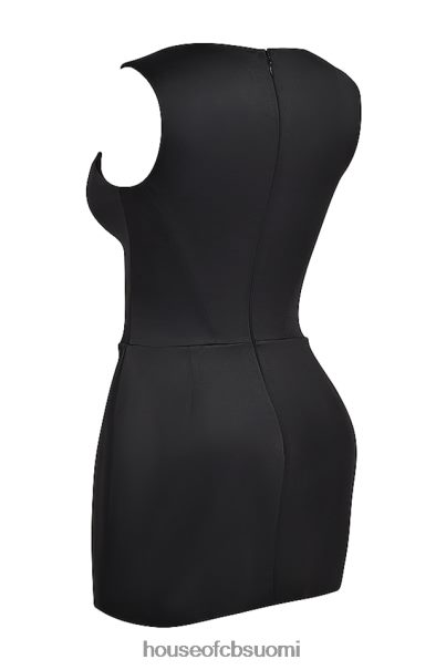 House of CB enya musta korsetti minimekko Z000Z232 vaatetus