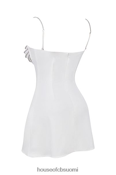 House of CB grace ivory kristalloitu minimekko Z000Z337 vaatetus