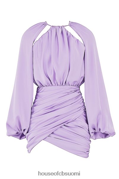 House of CB kate orchid satiinikääreinen minimekko edessä Z000Z458 vaatetus