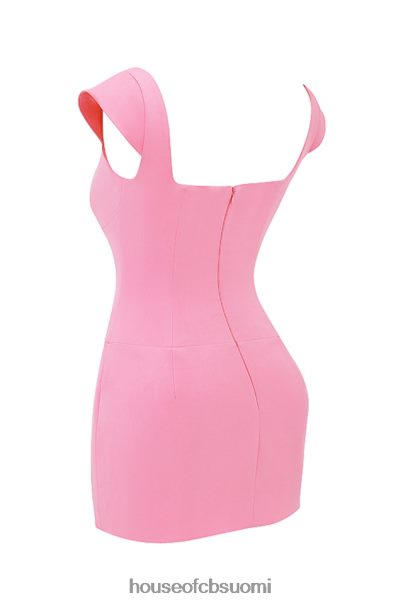 House of CB leonida ranskalainen pinkki korsetti minimekko Z000Z205 vaatetus