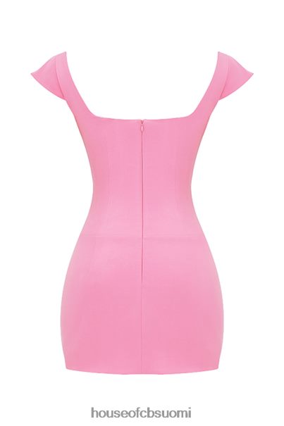 House of CB leonida ranskalainen pinkki korsetti minimekko Z000Z205 vaatetus