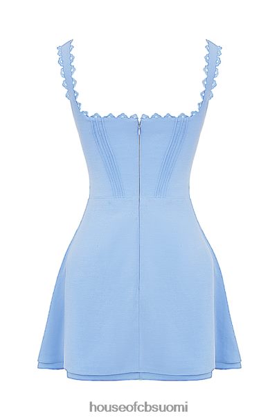 House of CB tilly blue pin-neulat minimekko Z000Z215 vaatetus