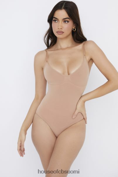 House of CB kuvanveisto koko lyhyt body cafe au lait Z000Z1273 vaatetus