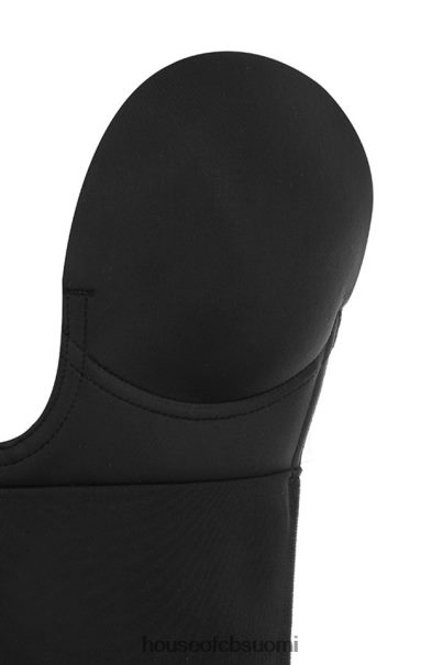 House of CB upotettava itseliimautuva selkänojaton body - musta Z000Z1299 vaatetus