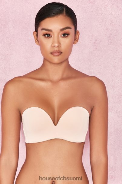 House of CB sileät muovatut olkaimettomat rintaliivit - beige Z000Z1308 vaatetus