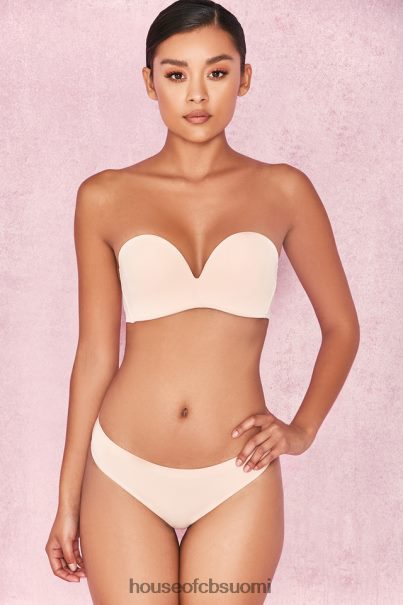 House of CB sileät muovatut olkaimettomat rintaliivit - beige Z000Z1308 vaatetus
