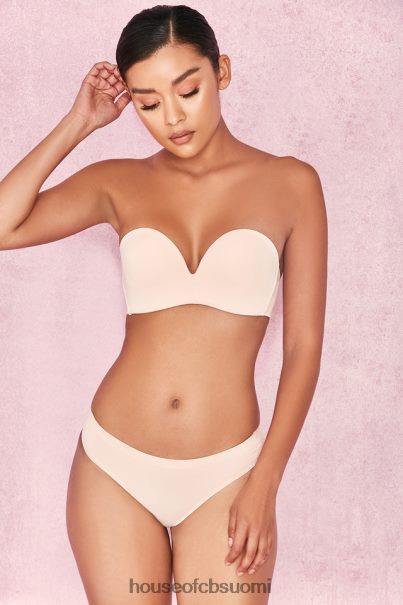 House of CB sileät muovatut olkaimettomat rintaliivit - beige Z000Z1308 vaatetus