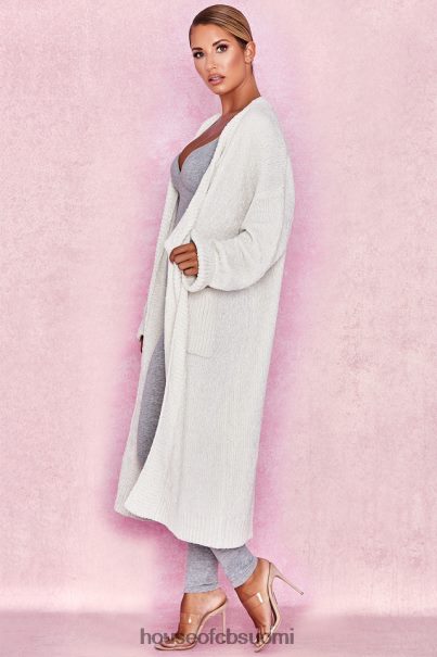 House of CB celine luonnonvalkoinen chenille slouchy neuletakki Z000Z1054 vaatetus