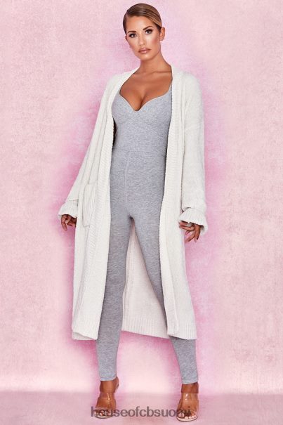 House of CB celine luonnonvalkoinen chenille slouchy neuletakki Z000Z1054 vaatetus
