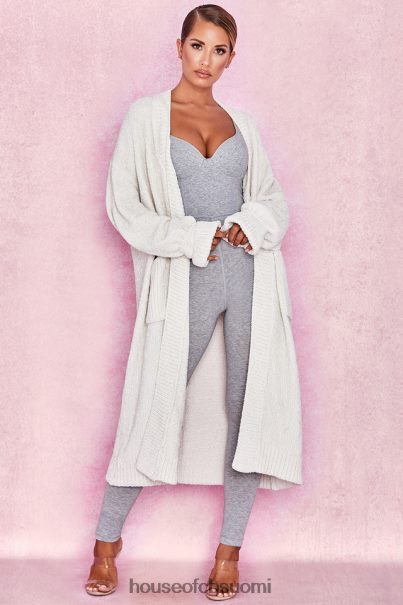 House of CB celine luonnonvalkoinen chenille slouchy neuletakki Z000Z1054 vaatetus