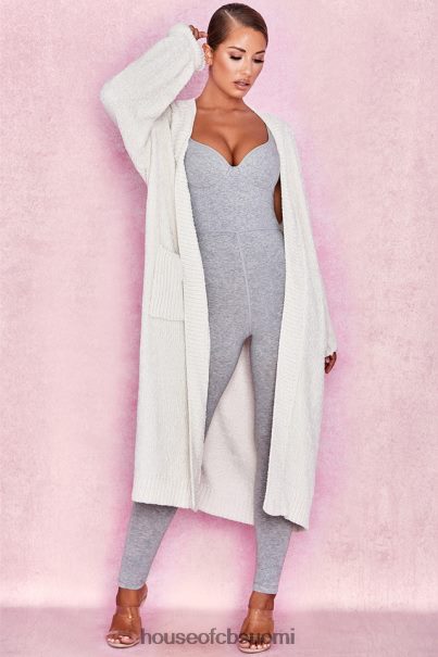 House of CB celine luonnonvalkoinen chenille slouchy neuletakki Z000Z1054 vaatetus