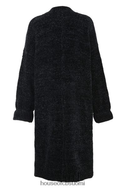 House of CB celine musta chenille slouchy neuletakki Z000Z1052 vaatetus