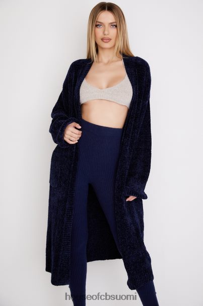House of CB celine navy chenille slouchy neuletakki Z000Z1044 vaatetus