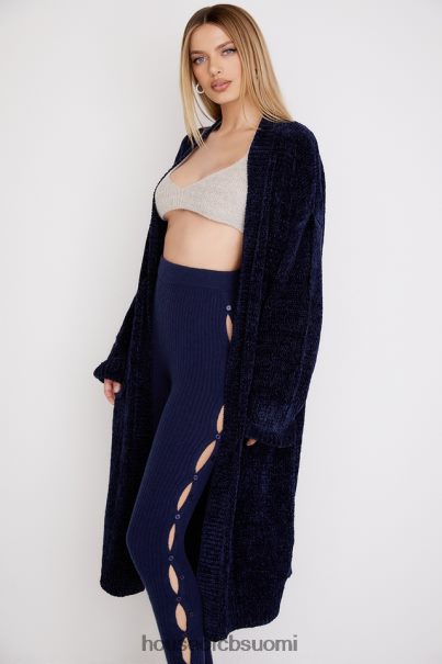House of CB celine navy chenille slouchy neuletakki Z000Z1044 vaatetus