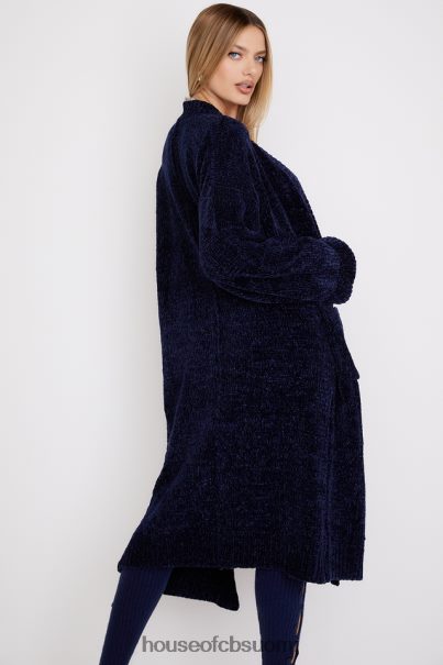 House of CB celine navy chenille slouchy neuletakki Z000Z1044 vaatetus