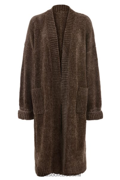 House of CB celine suklaa chenille slouchy neuletakki Z000Z1048 vaatetus