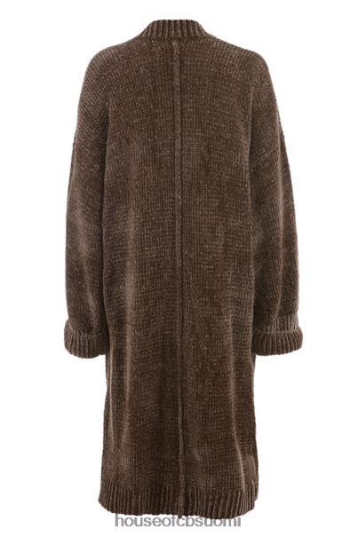 House of CB celine suklaa chenille slouchy neuletakki Z000Z1048 vaatetus