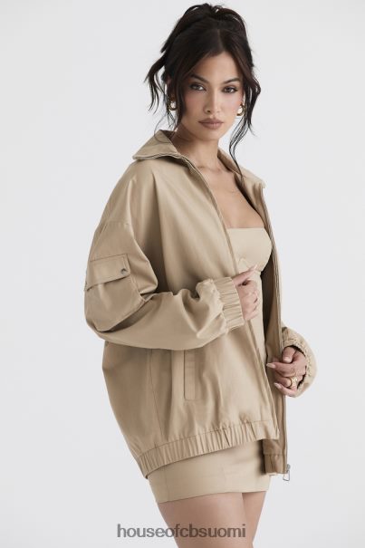 House of CB cami taupe oversized verryttelytakki Z000Z1042 vaatetus