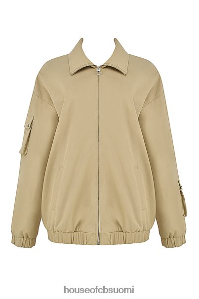 House of CB cami taupe oversized verryttelytakki Z000Z1042 vaatetus