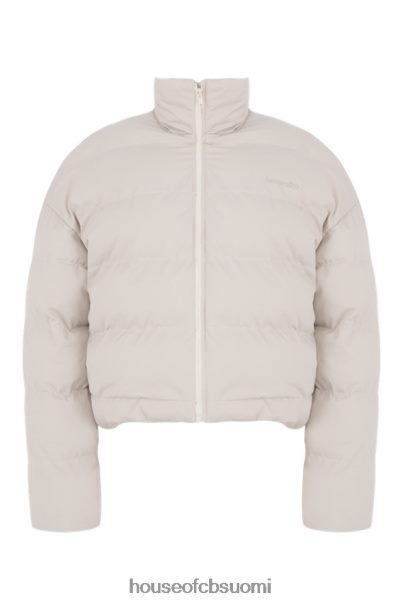 House of CB hero ivory oversized c-muotoinen puffitakki Z000Z1046 vaatetus