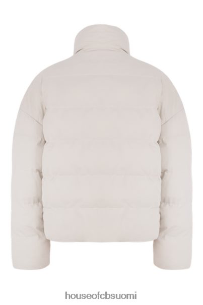 House of CB hero ivory oversized c-muotoinen puffitakki Z000Z1046 vaatetus