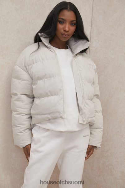 House of CB hero ivory oversized c-muotoinen puffitakki Z000Z1046 vaatetus