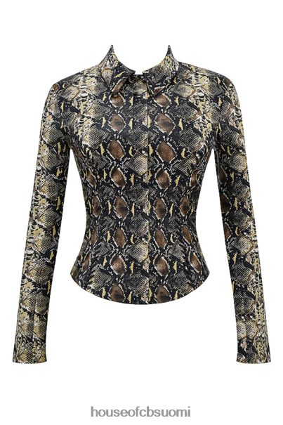 House of CB vani snake print istuva takki Z000Z1028 vaatetus