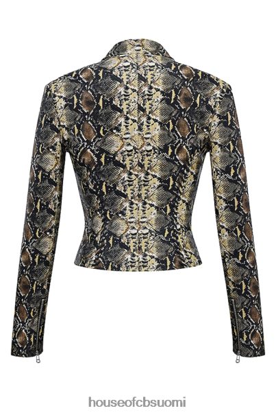 House of CB vani snake print istuva takki Z000Z1028 vaatetus