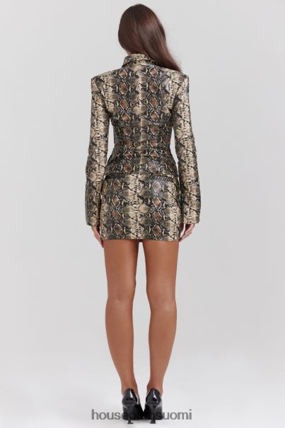 House of CB vani snake print istuva takki Z000Z1028 vaatetus