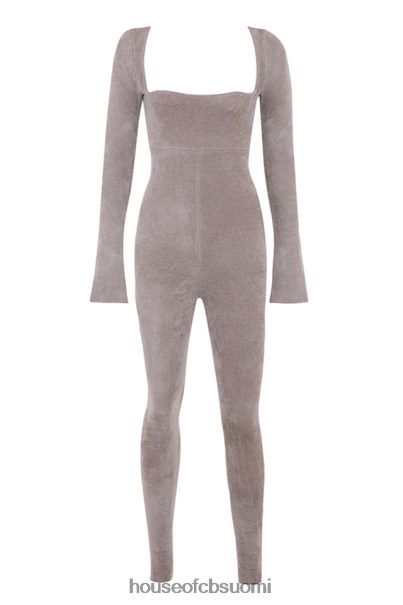House of CB isis mink heavy chenille loungewear jumpsuit Z000Z881 vaatetus