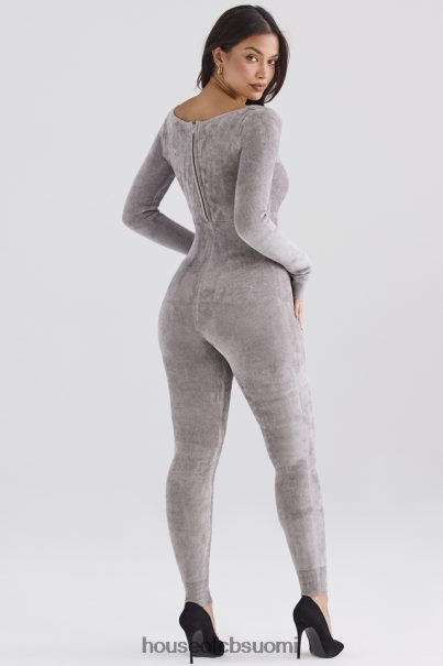 House of CB isis mink heavy chenille loungewear jumpsuit Z000Z881 vaatetus