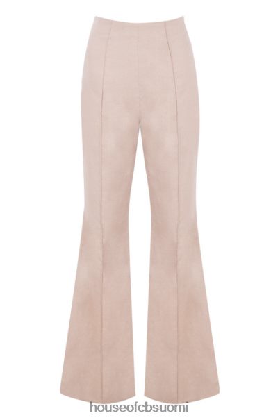 House of CB alesha beigenväriset tencel-pellavahousut Z000Z1013 vaatetus