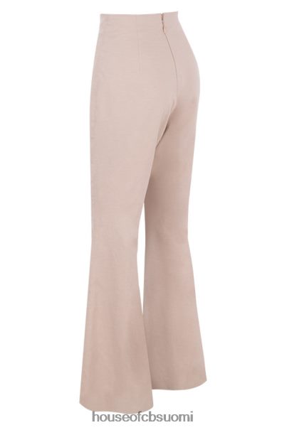 House of CB alesha beigenväriset tencel-pellavahousut Z000Z1013 vaatetus