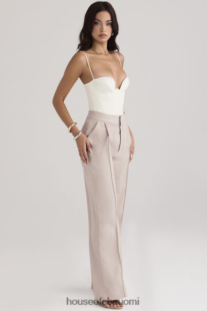 House of CB alivia beige löysät housut Z000Z926 vaatetus