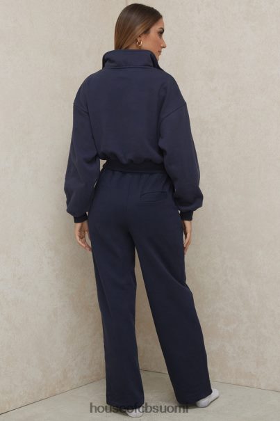 House of CB dina navy suoralahkeiset collegehousut Z000Z1001 vaatetus