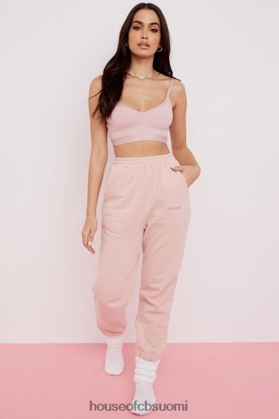 House of CB sky blush fleece selkä lenkkihousut Z000Z976 vaatetus