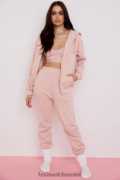 House of CB sky blush fleece selkä lenkkihousut Z000Z976 vaatetus