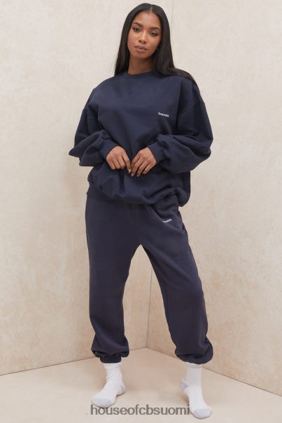 House of CB sky navy fleece selkä lenkkihousut Z000Z1007 vaatetus