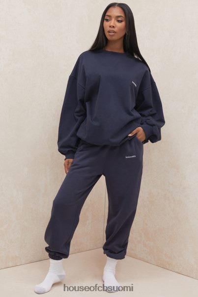 House of CB sky navy fleece selkä lenkkihousut Z000Z1007 vaatetus