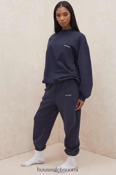 House of CB sky navy fleece selkä lenkkihousut Z000Z1007 vaatetus